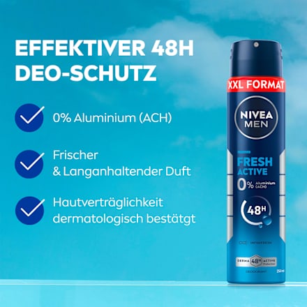 Deospray Fresh Active NIVEA MEN