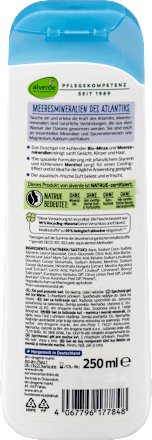 Gel za tuširanje 4 v 1 ICE WATER alverde NATURKOSMETIK MEN