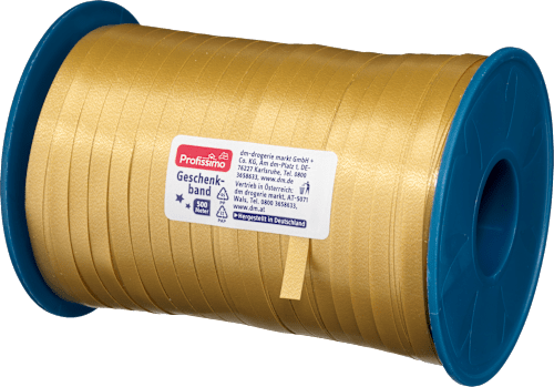 Geschenkband gold Profissimo