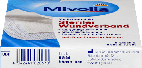 Steriler Wundverband Mivolis