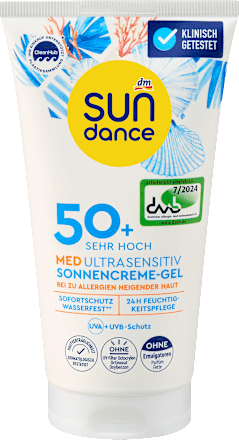 MED ULTRA SENSITIVE gel krema za zaštitu od sunca, SPF 50+ SUNDANCE