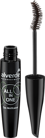 Maskara All In One - braon alverde NATURKOSMETIK