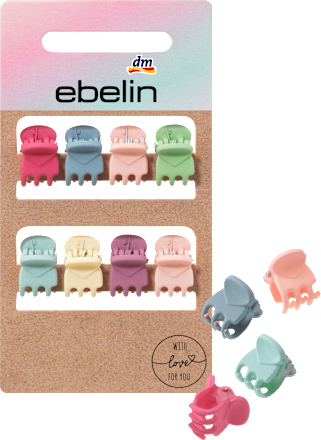 Haarspangen klein bunt ebelin