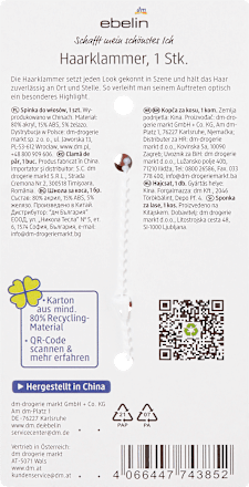 Sponka za lase Have a coffeemazing day ebelin