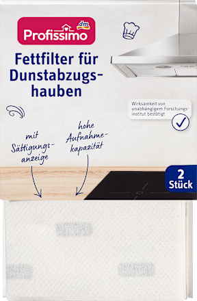 Fettfilter Dunstabzugshauben Profissimo