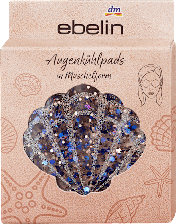 Augenkühlpads Muschelform Coastal Breeze ebelin