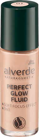 Хайлайтър Perfect Glow Fluid 01 Golden Pearl alverde NATURKOSMETIK