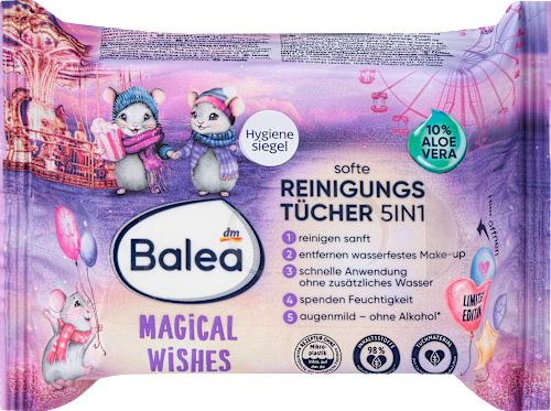 Abschminktücher 5in1 Magical Wishes Balea
