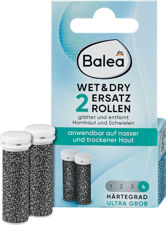 Ersatzrollen Hornhautentferner (Stufe 4) ultra grob Balea