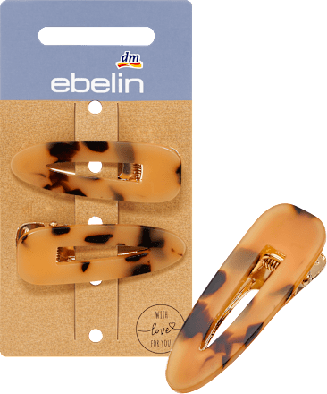Haarclips braun ebelin