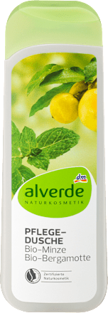 Duschgel Pflegedusche Minze Bergamotte alverde NATURKOSMETIK