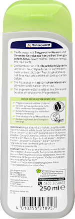 Duschgel Pflegedusche Minze Bergamotte alverde NATURKOSMETIK