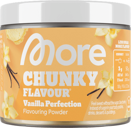 Süßungsmittel, Chunky Flavour Vanilla Perfection More Nutrition