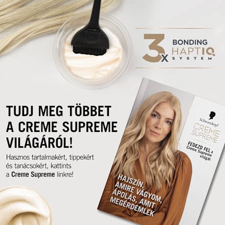 Tartós hajfesték, extrém hajvilágosító plusz L1++  Schwarzkopf CREME SUPREME