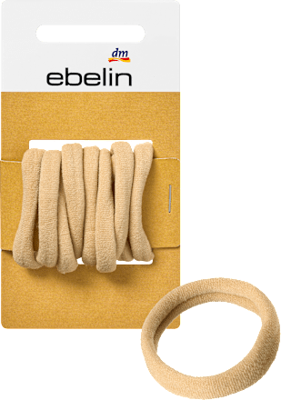 Haargummis weich blond ebelin