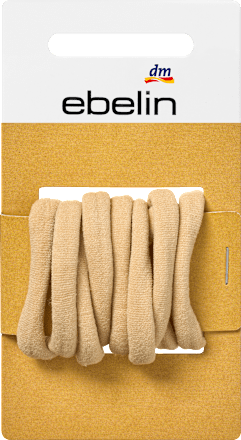 Haargummis weich blond ebelin