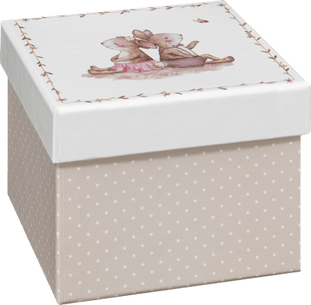 Geschenkbox 'Cute' mit Hasenpärchen BOLTZE