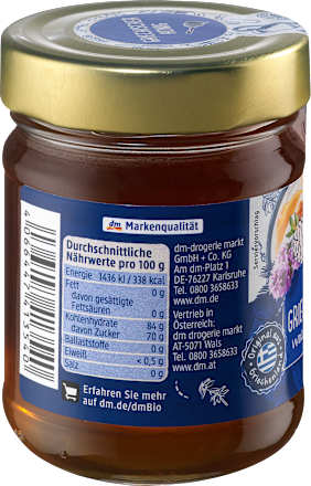 Miere de pădure cu cimbru ECO dmBio