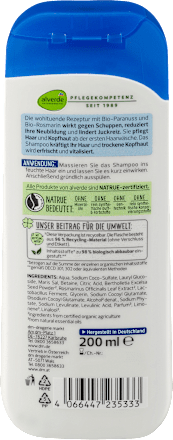 Șampon anti-mătreață alverde NATURKOSMETIK