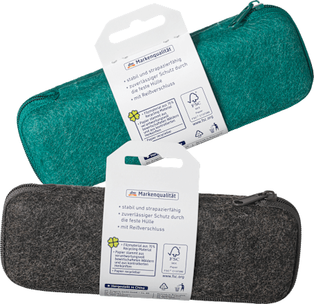 NATURE Etui mit Reissverschluss VISIOMAX