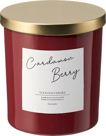 Duftkerze im Glas, Cardamon Berry Dekorieren & Einrichten