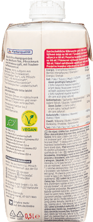 Eistee, weißer Tee mit Pfirsich & Himbeere dmBio