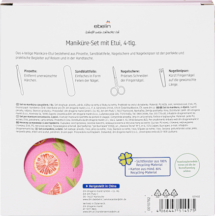 Set za manikuro, 4-delni ebelin