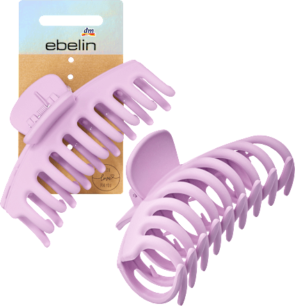 Haarklammer matt-lila ebelin