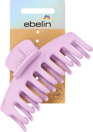 Haarklammer matt-lila ebelin