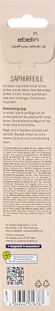 Saphirfeile 16cm ebelin