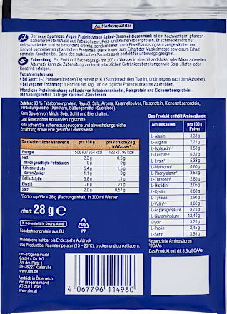 Veganski proteinski shake – slani karamel Sportness