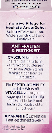Augencreme Vital+ straffend Balea