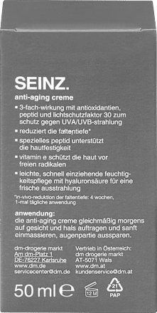 Anti-Aging Creme SEINZ.