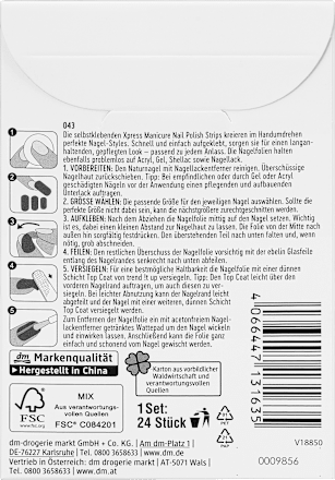 Nagelfolien XPRESS Manicure 043 Indian Summer trend !t up