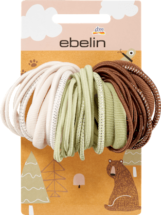 Haargummis mehrfarbig ebelin