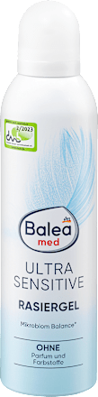 gel na holení Ultra Sensitive Balea med
