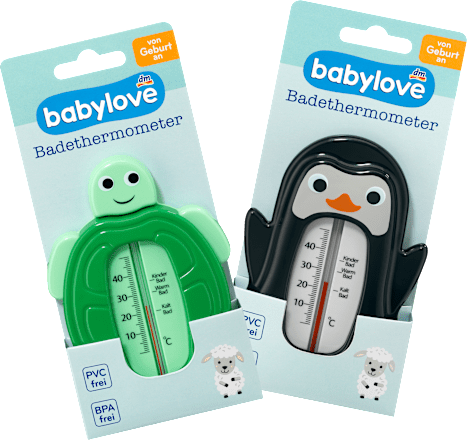Termometer za kopanje, več različic babylove