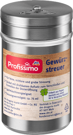 Gewürzstreuer Profissimo