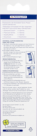 Aufsteckbürsten Sonic Pro Clean 3St Dontodent