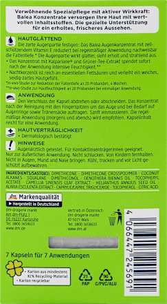 Konzentrat Augen Balea