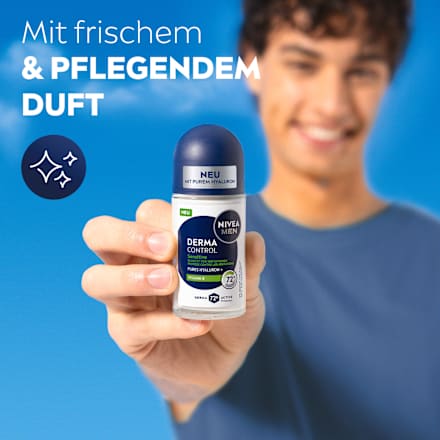 Antitranspirant Deo Roll-on Derma Control Sensitive NIVEA MEN