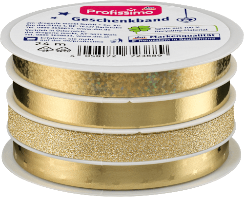 Geschenkband "gold" Profissimo
