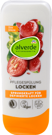 Odżywka do włosów kręconych , z bio siemieniem lnianym i bio winogronem alverde NATURKOSMETIK