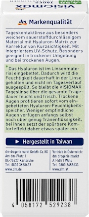 Tageslinse -4,50 VISIOMAX