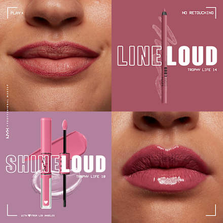 Szájkontúrceruza, Line Loud - Nr. 14 Trophy Life NYX PROFESSIONAL MAKEUP