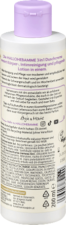 Cremă de duș 3în1, pentru mămici HALLOHEBAMME