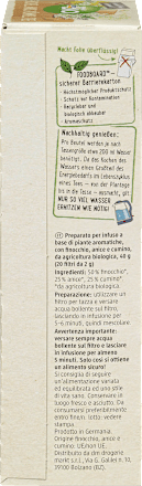 Kräutertee Fenchel, Anis, Kümmel (20 Beutel) dmBio