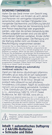 Lufterfrischer Automatisches Spray Einzelgerät Denkmit