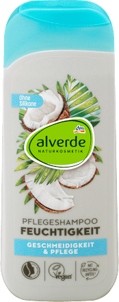 Szampon nawilżający, z bio mleczkiem kokosowym alverde NATURKOSMETIK