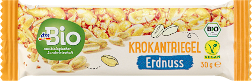 Kruchy batonik z orzeszkami ziemnymi dmBio